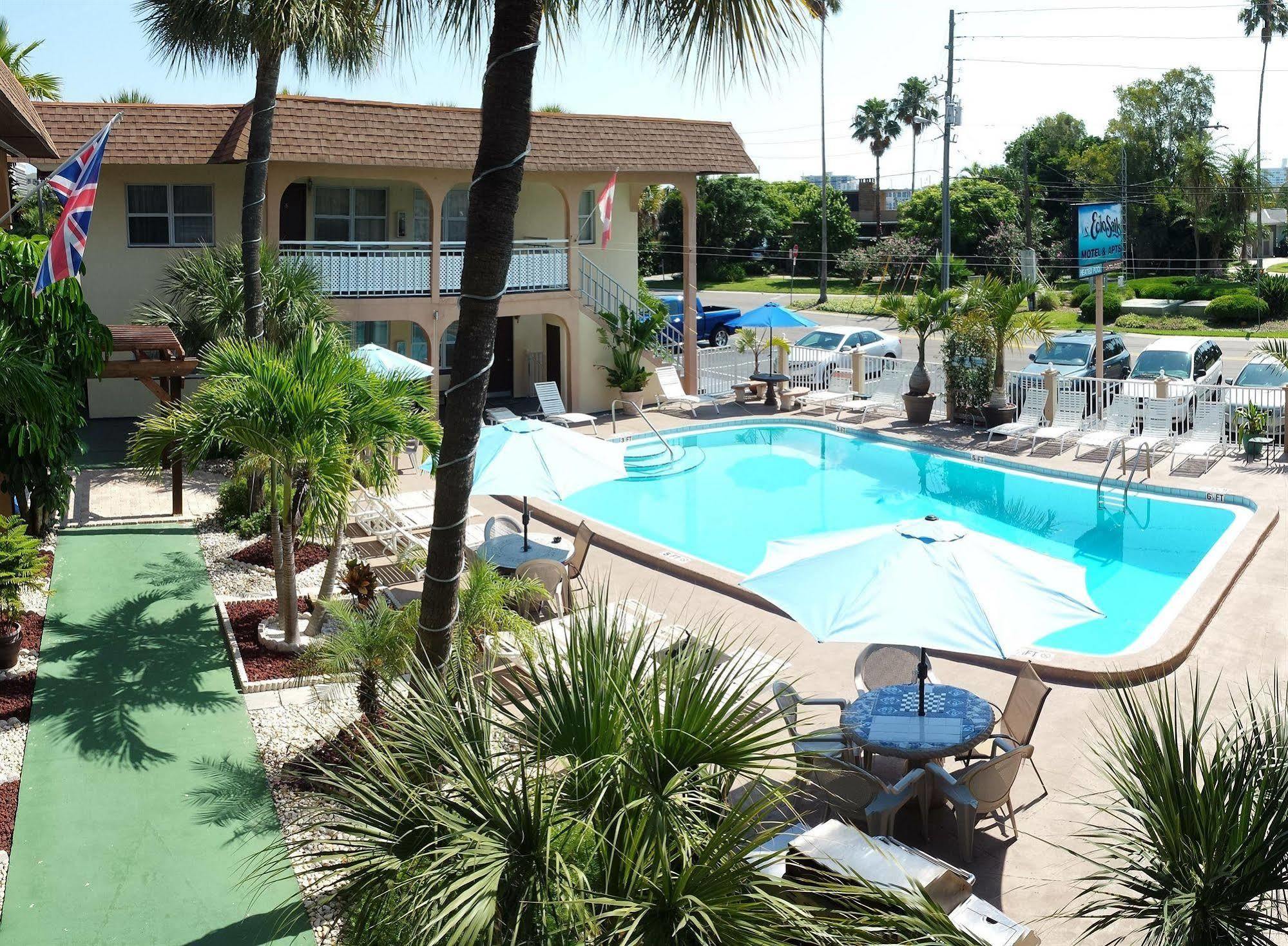 Echo Sails Motel Клиъруотър Бийч Екстериор снимка